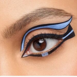 Stila Dual Ended Liquid Eyeliner In Midnight And Periwinkle Micro Tip Pen